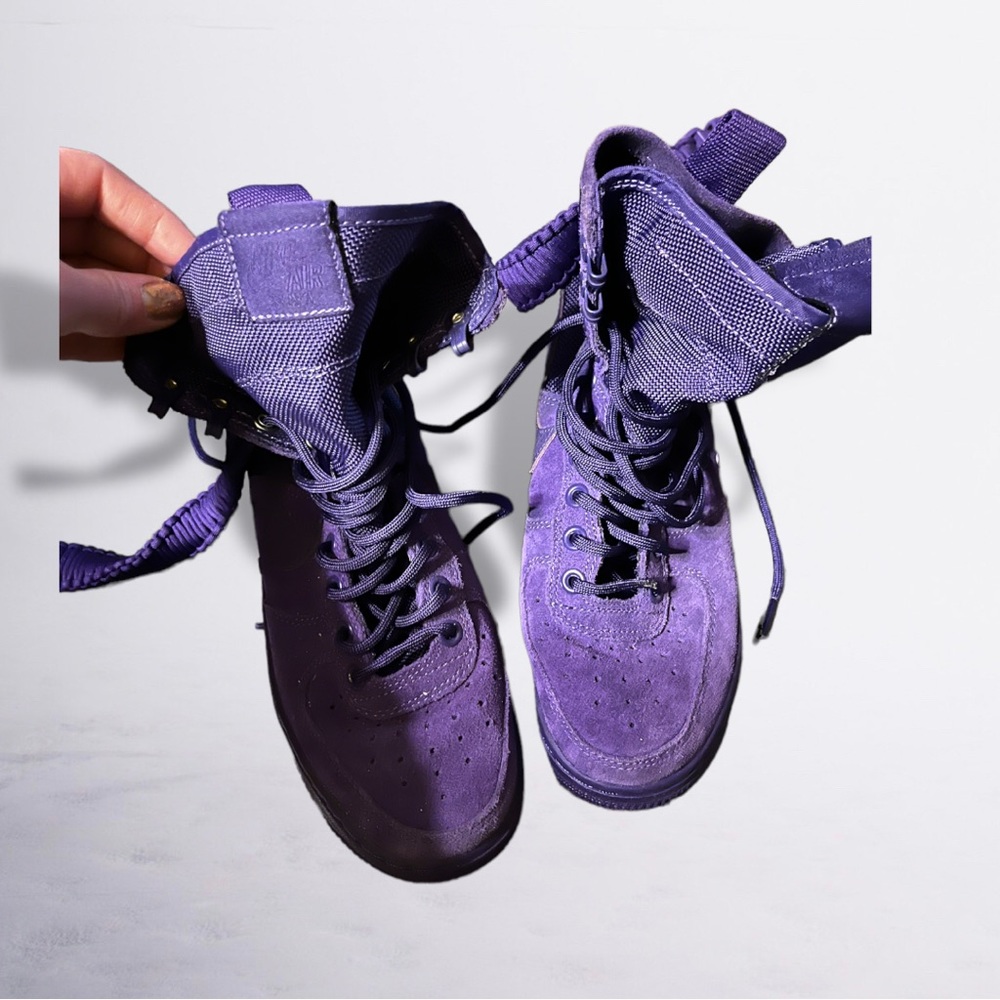 Nike purple high top